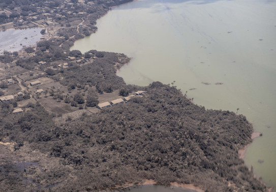 View of Nomuka, Tonga