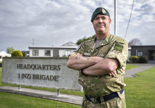 Acting Warrant Officer Class Two (WO2) Mike Marvin