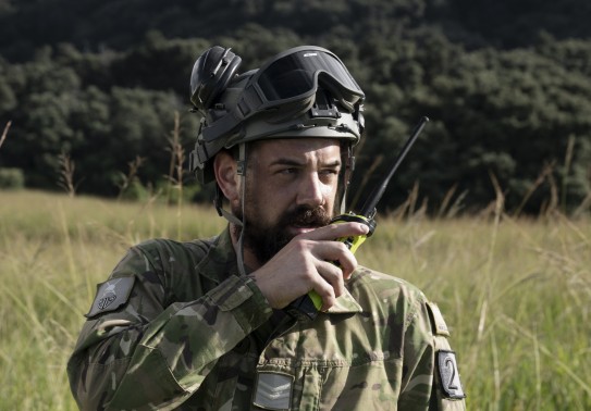 Corporal Maui Allen-Te Ahuahu recently deployed to the Pacific on board HMNZS Canterbury as part of Operation Calypso