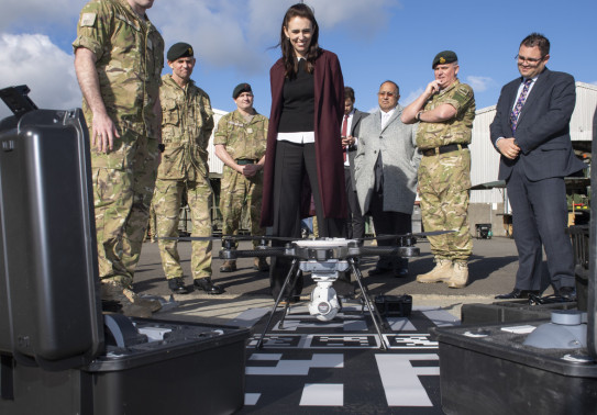 Prime Minister breaks ground on new Army high tech maintenance facility July