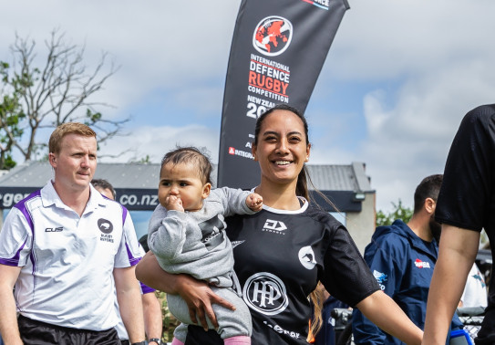 Mum’s the word for NZDF rugby player in ground-breaking tournament